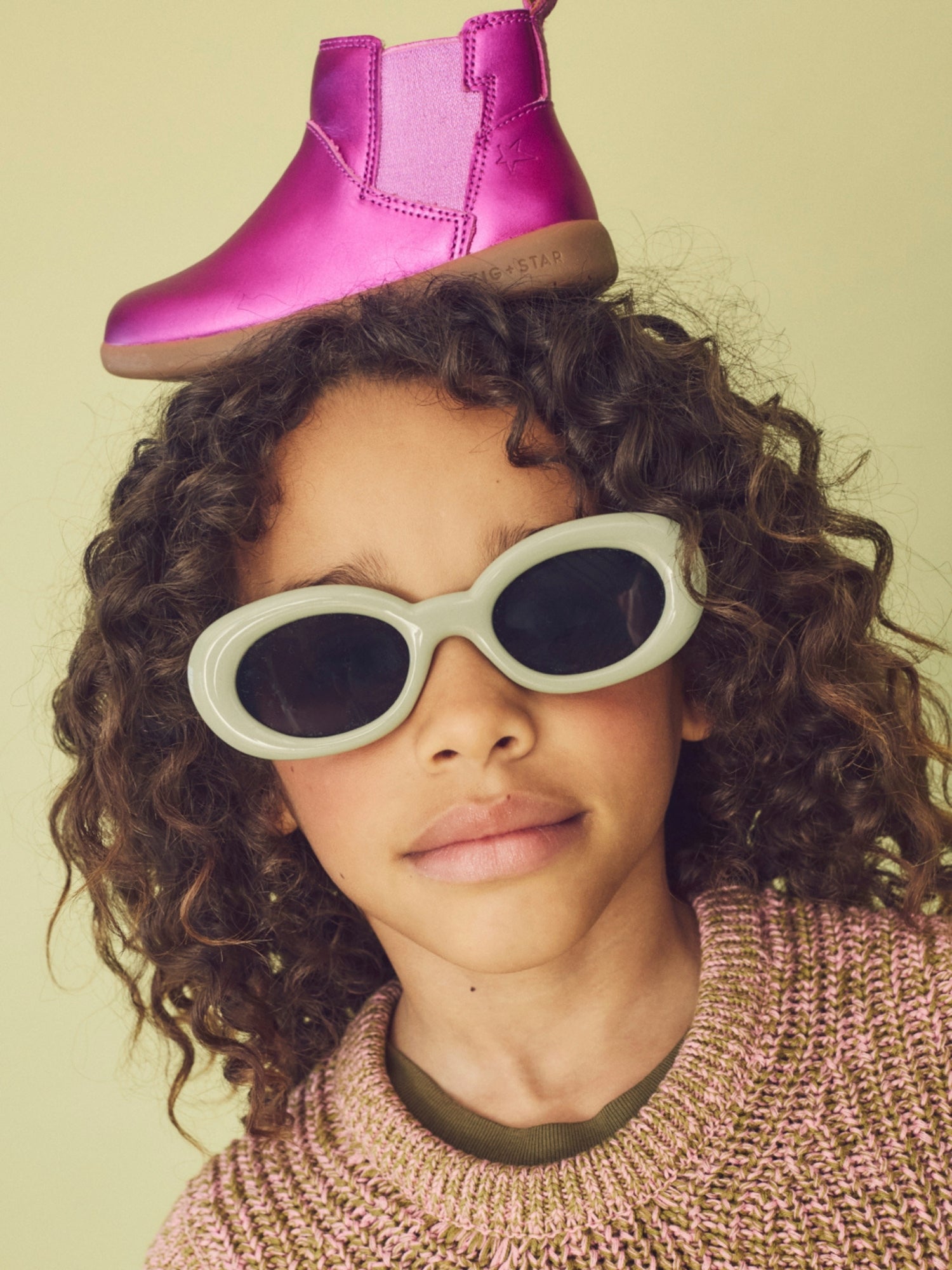Rockit Junior Kids' Boot Hot Pink