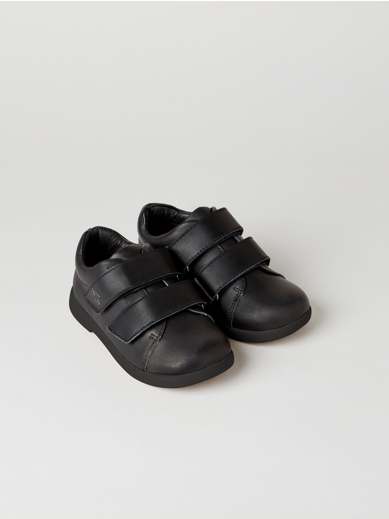 Atomic Infant Kids' School Shoe Black with Black Sole