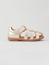 Cosmic Junior Closed-Toe Sandal Gold Dust