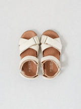 Rae Infant Cross-Strap Sandal Off White