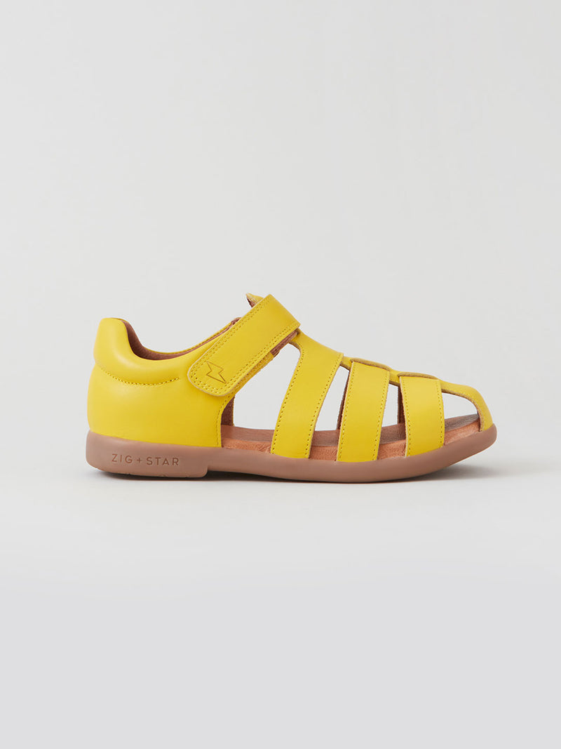 Cosmic Junior Closed-Toe Sandal Yellow