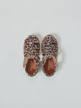 Cosmic Infant Closed-Toe Sandal Natural Animal Top