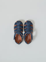 Cosmic Infant Closed-Toe Sandal Navy Top