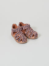 Cosmic Infant Closed-Toe Sandal Pink Animal Pair