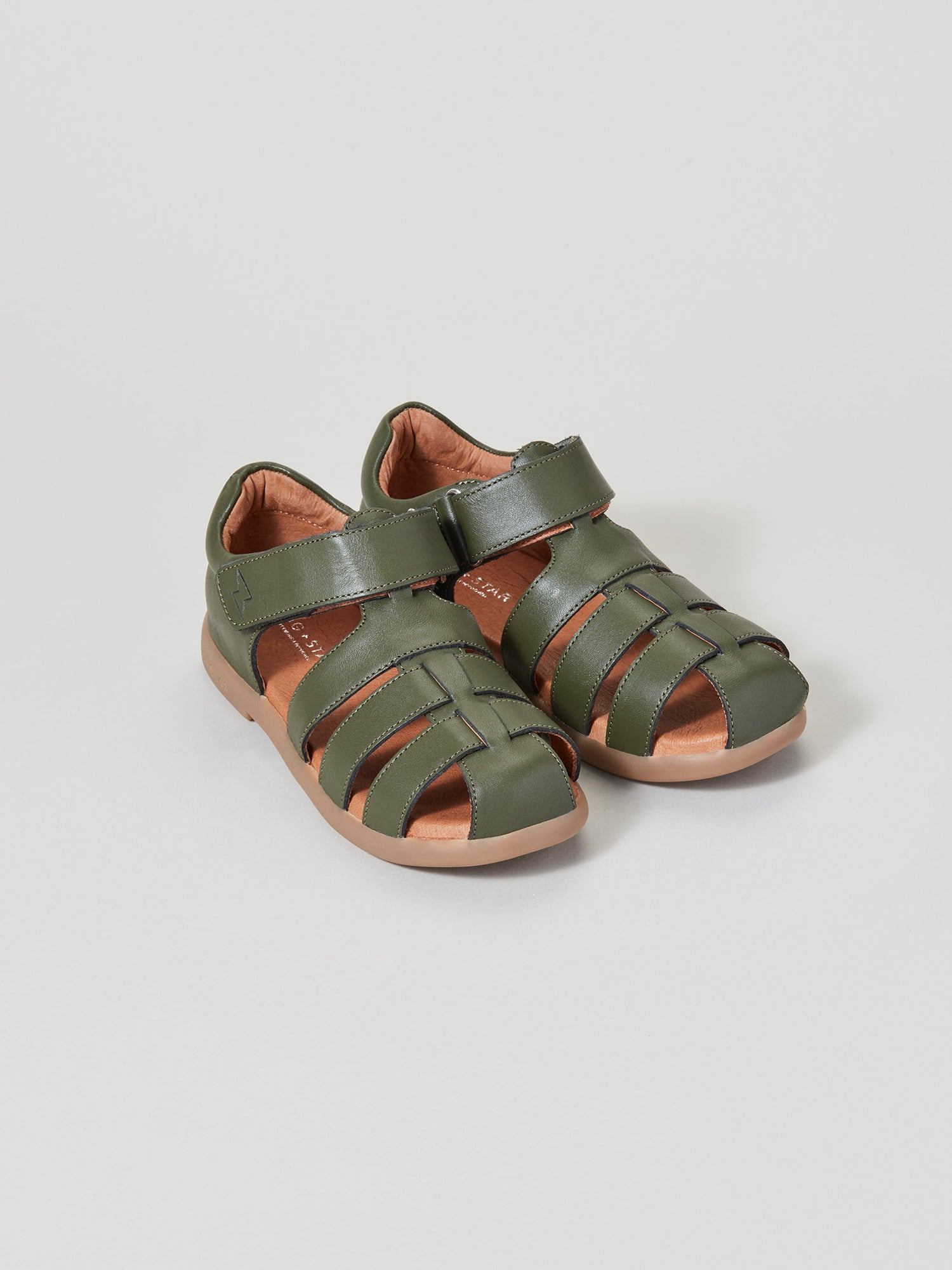 ZIG STAR COSMIC JUNIOR SANDAL KHAKI PAIR