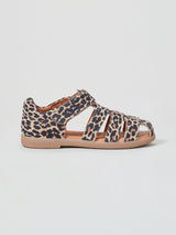 ZIG STAR COSMIC JUNIOR SANDAL NATURAL ANIMAL SIDE