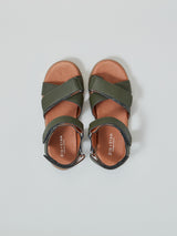 ZIG AND STAR RAE JUNIOR SANDAL KHAKI TOP