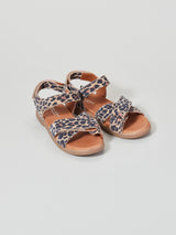 ZIG AND STAR RAE JUNIOR SANDAL NATURAL ANIMAL PAIR
