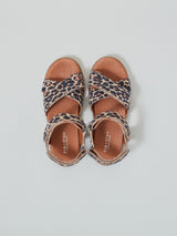 ZIG AND STAR RAE JUNIOR SANDAL NATURAL ANIMAL TOP