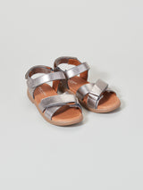ZIG AND STAR RAE JUNIOR SANDAL PEWTER MOON PAIR