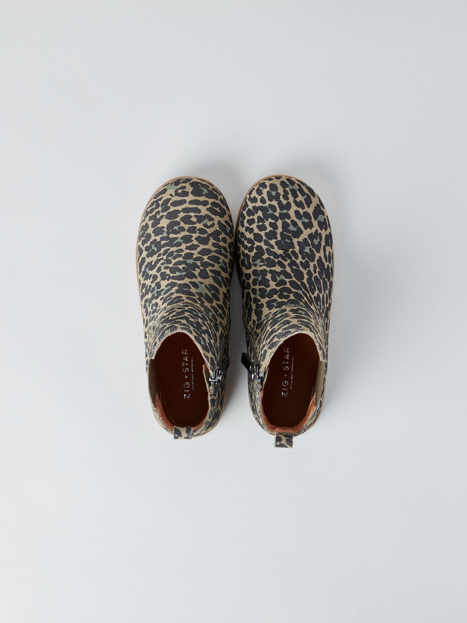 ZIG AND STAR ROCKIT JUNIOR BOOT KHAKI CAMO ANIMAL TOP