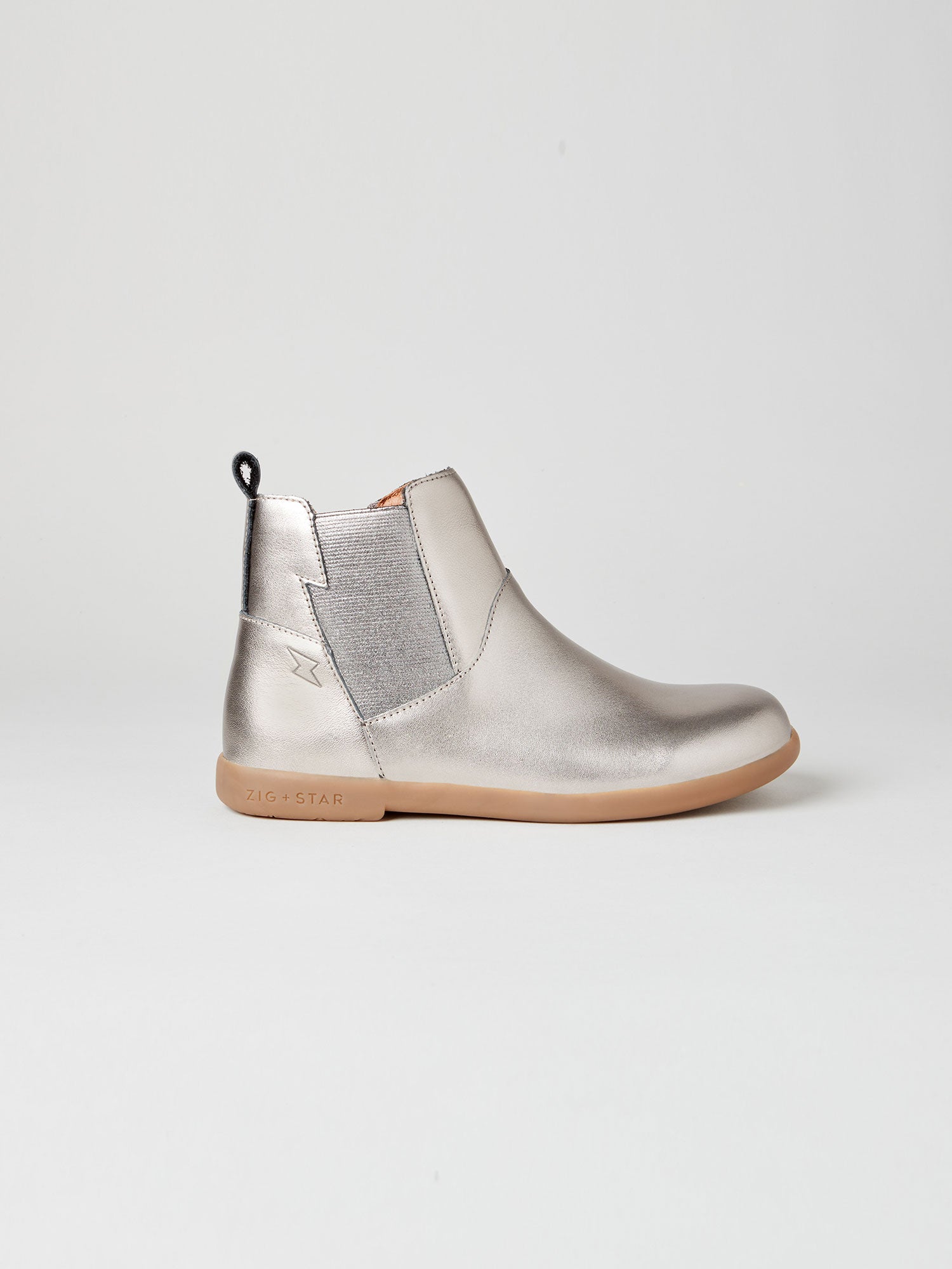 ZIG AND STAR ROCKIT JUNIOR BOOT PEWTER SIDE