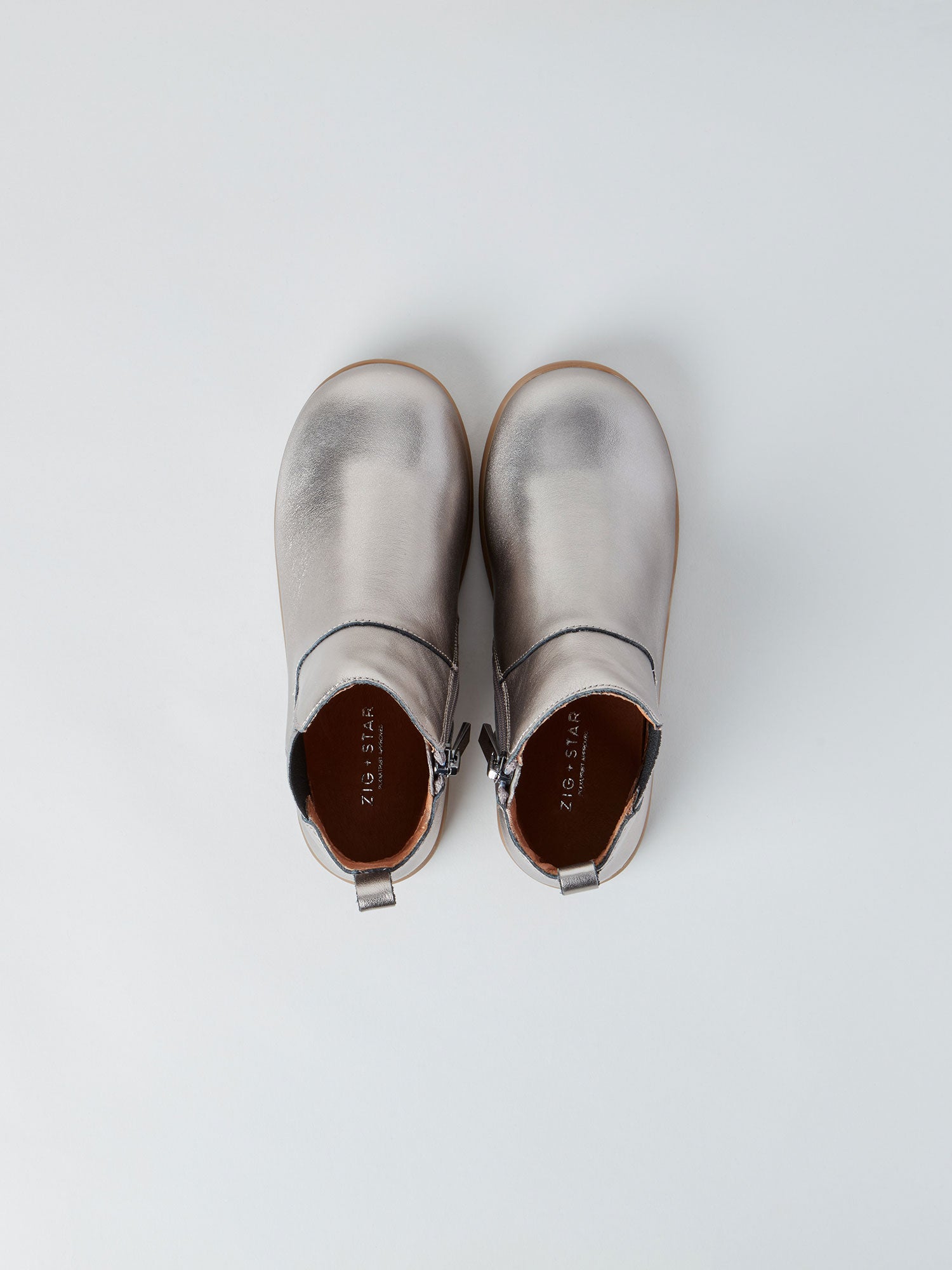 ZIG AND STAR ROCKIT JUNIOR BOOT PEWTER TOP