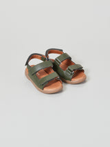 ZIG AND STAR SOLAR INFANT SANDAL KHAKI PAIR