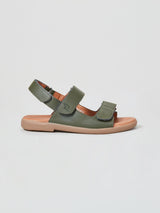 ZIG AND STAR SOLAR JUNIOR SANDAL KHAKI SIDE