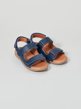ZIG AND STAR SOLAR JUNIOR SANDAL NAVY PAIR