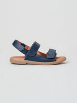 ZIG AND STAR SOLAR JUNIOR SANDAL NAVY SIDE
