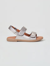 ZIG AND STAR SOLAR JUNIOR SANDAL PEWTER MOON SIDE