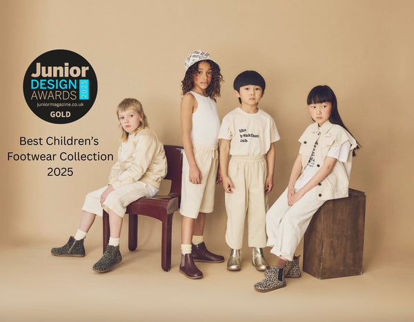 WE WERE VOTED BEST CHILDREN'S FOOTWEAR BRAND AND HERE'S WHY...