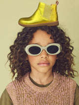 LIMITED EDITION Rockit Junior Kids' Boot Acid Yellow Metallic
