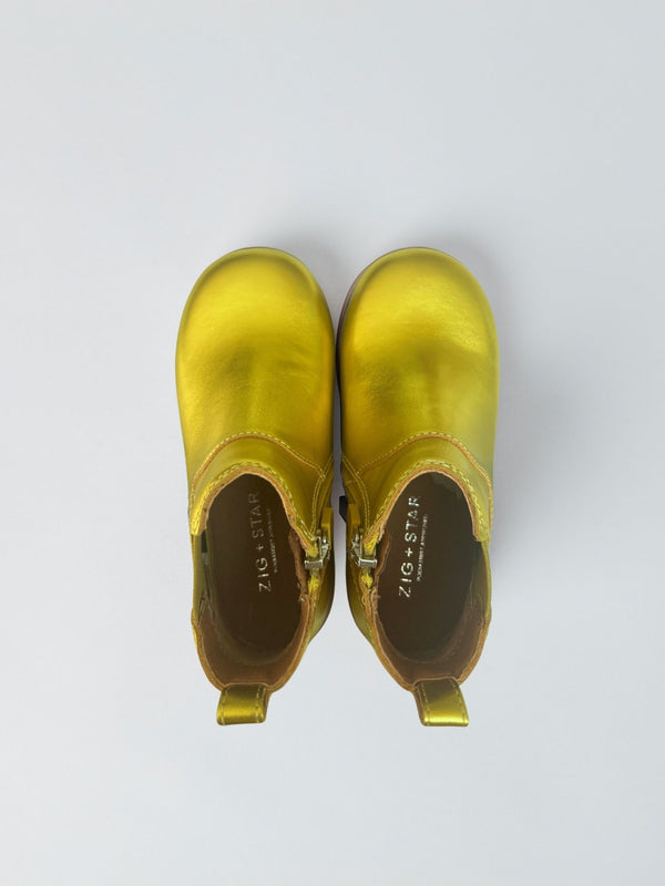 Rockit Junior Kids' Boot Acid Yellow Metallic