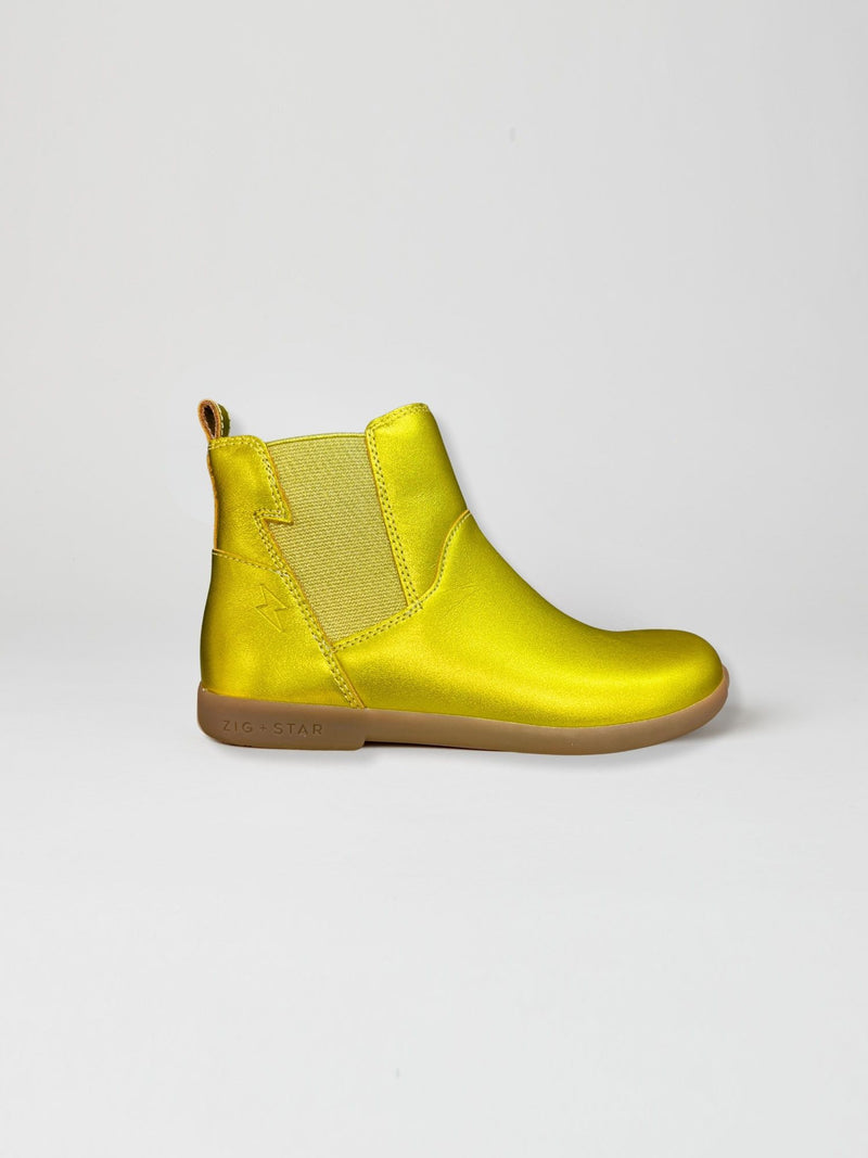 Rockit Junior Kids' Boot Acid Yellow Metallic
