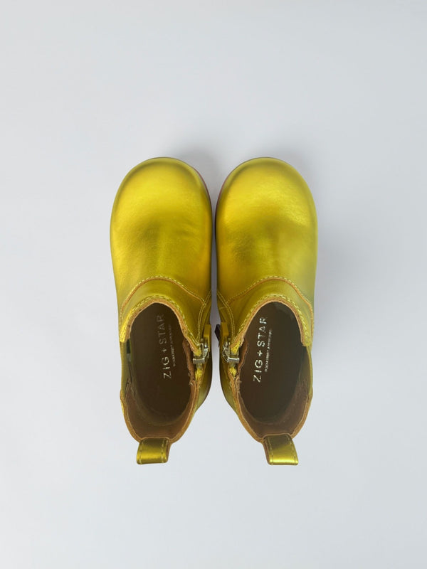 Rockit Infant Kids' Boot Acid Yellow Metallic
