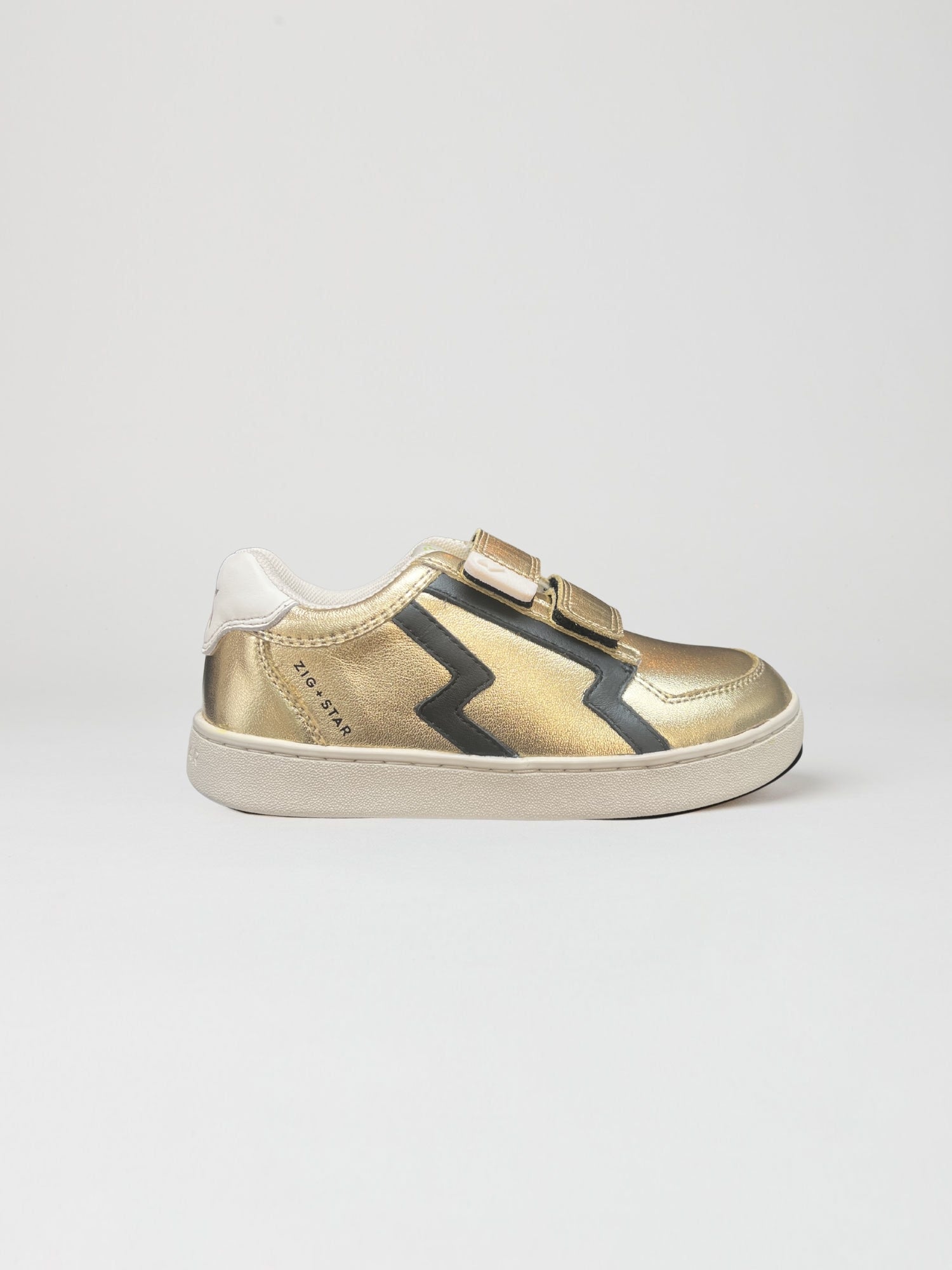 Bolt Junior Barefoot Trainer Off Gold/Black Mix