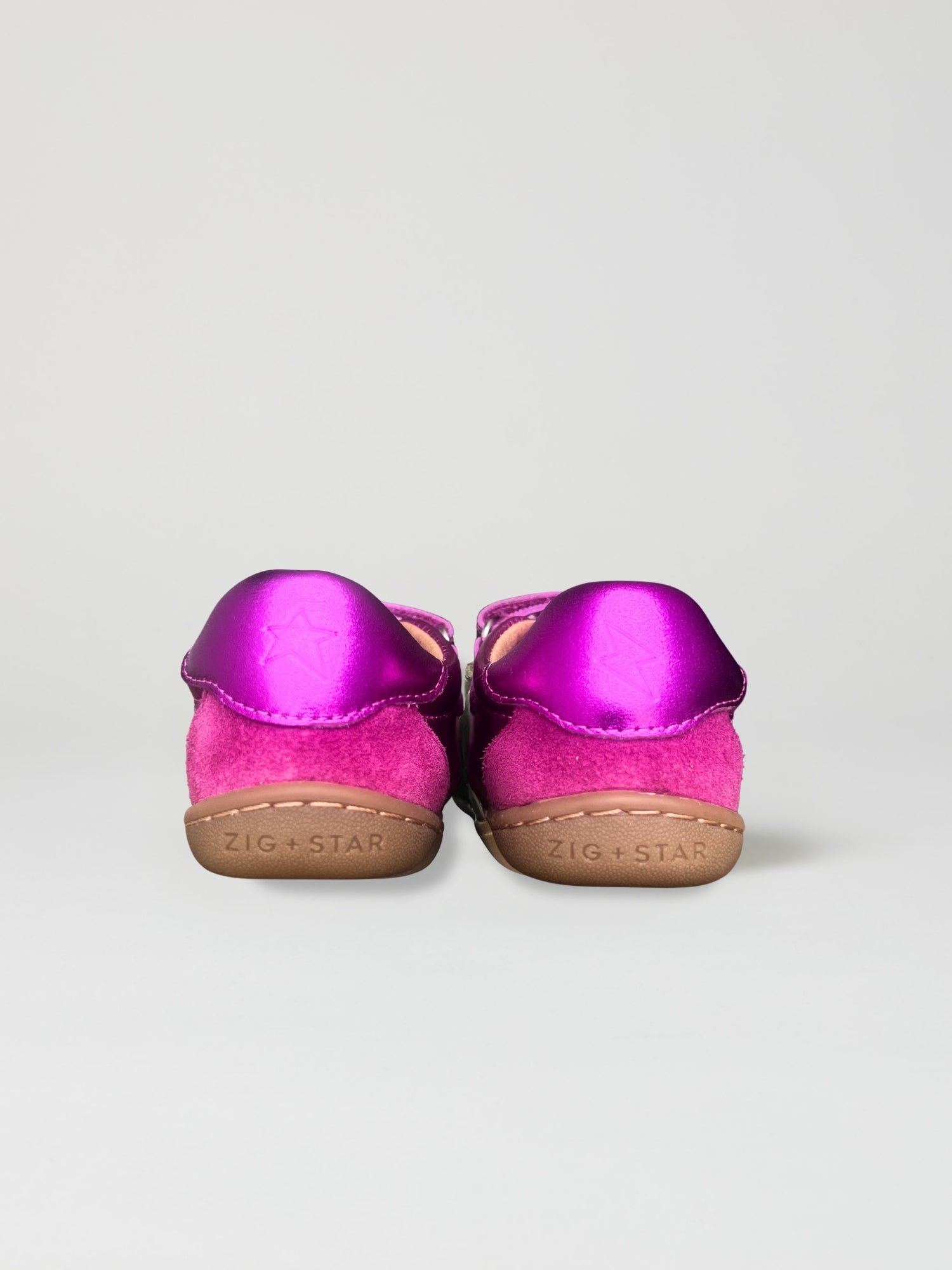 Jett Infant Barefoot Shoe Hot Pink Metallic