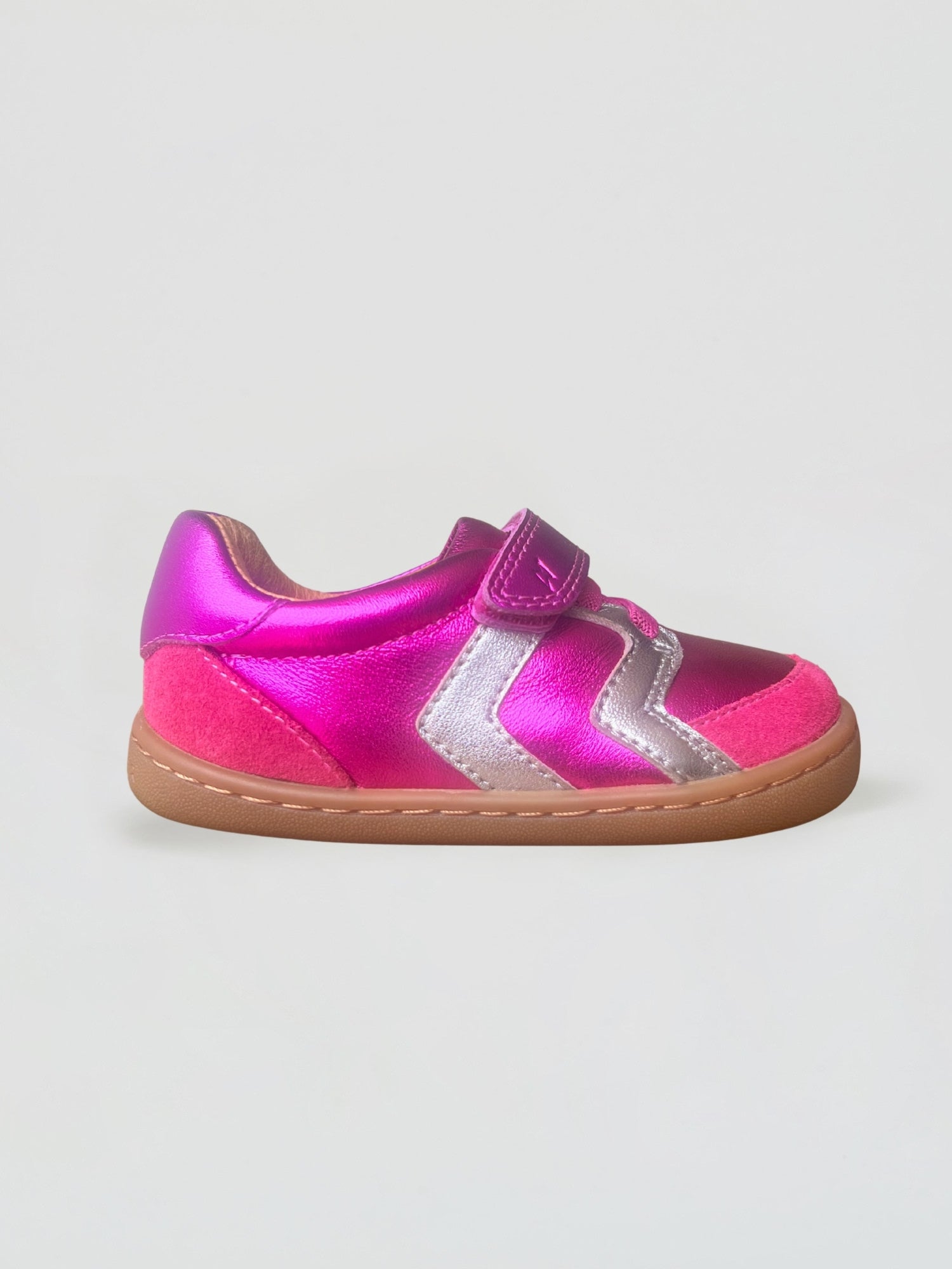Jett Infant Barefoot Shoe Hot Pink Metallic