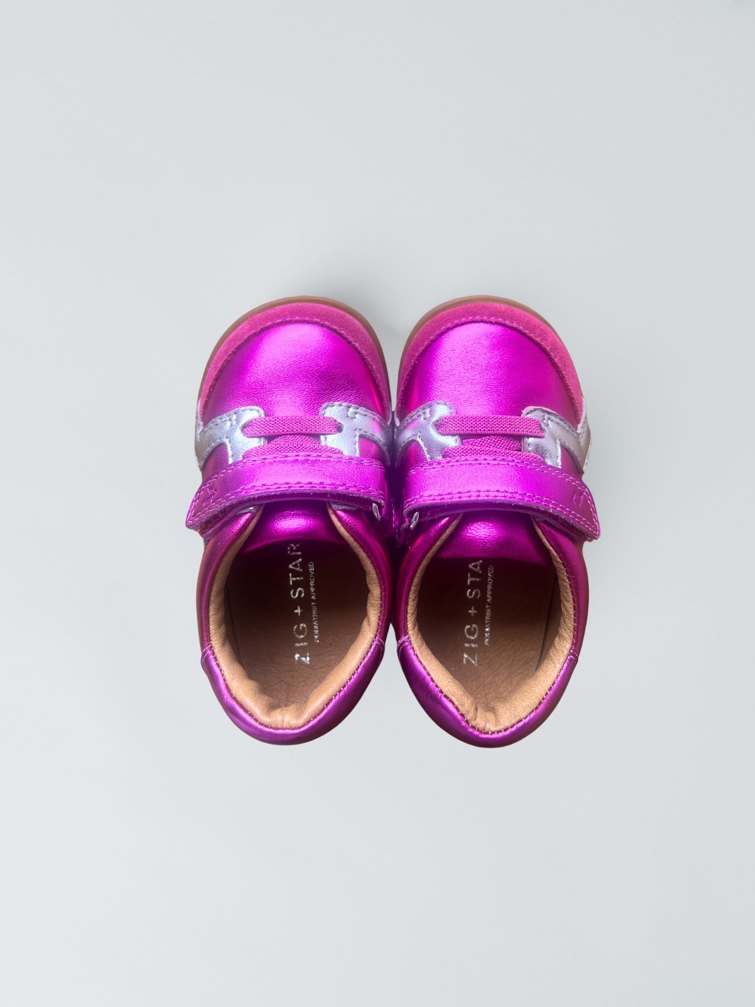 Jett Infant Barefoot Shoe Hot Pink Metallic