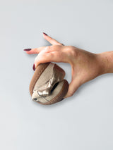 Jett Infant Barefoot Shoe Metallic Pewter