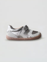 Jett Infant Barefoot Shoe Metallic Pewter