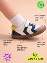 Jett Infant Barefoot Shoe Off White