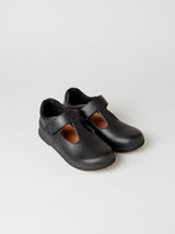 Astro Junior Kids' Shoe Black with Black Sole Pair