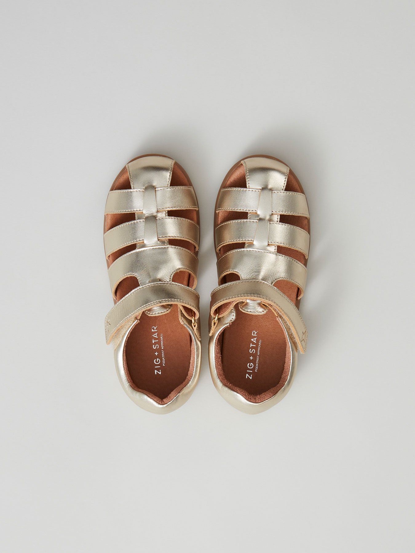 ZIG AND STAR ASTRO JUNIOR SHOE GOLD TOP