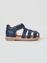 Cosmic Infant Closed-Toe Sandal Navy Side