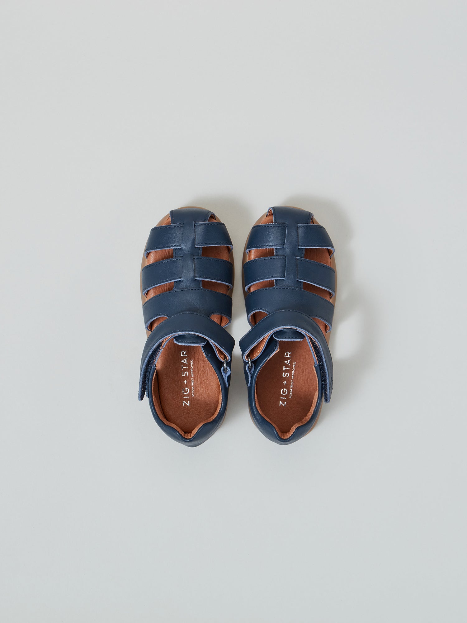 Cosmic Infant Closed-Toe Sandal Navy Top