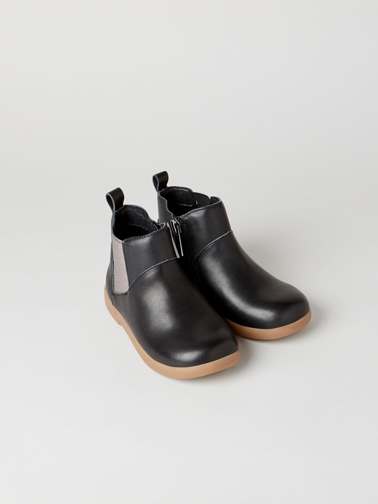 ZIG AND STAR ROCKIT INFANT BOOT BLACK PEWTER PAIR