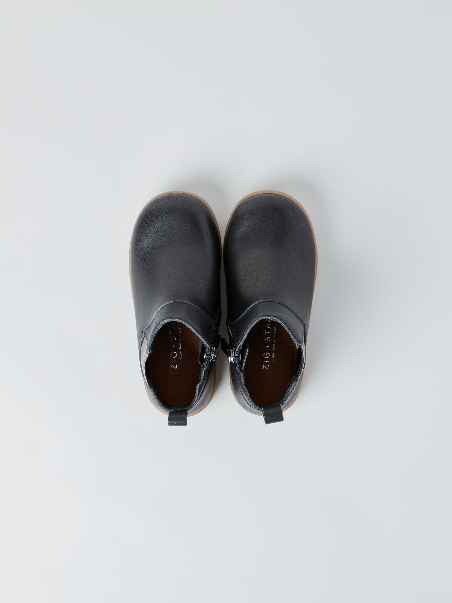 ZIG AND STAR ROCKIT INFANT BOOT BLACK PEWTER TOP