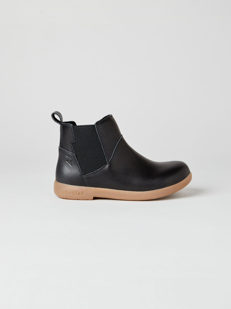 ZIG AND STAR ROCKIT INFANT BOOT BLACK SIDE