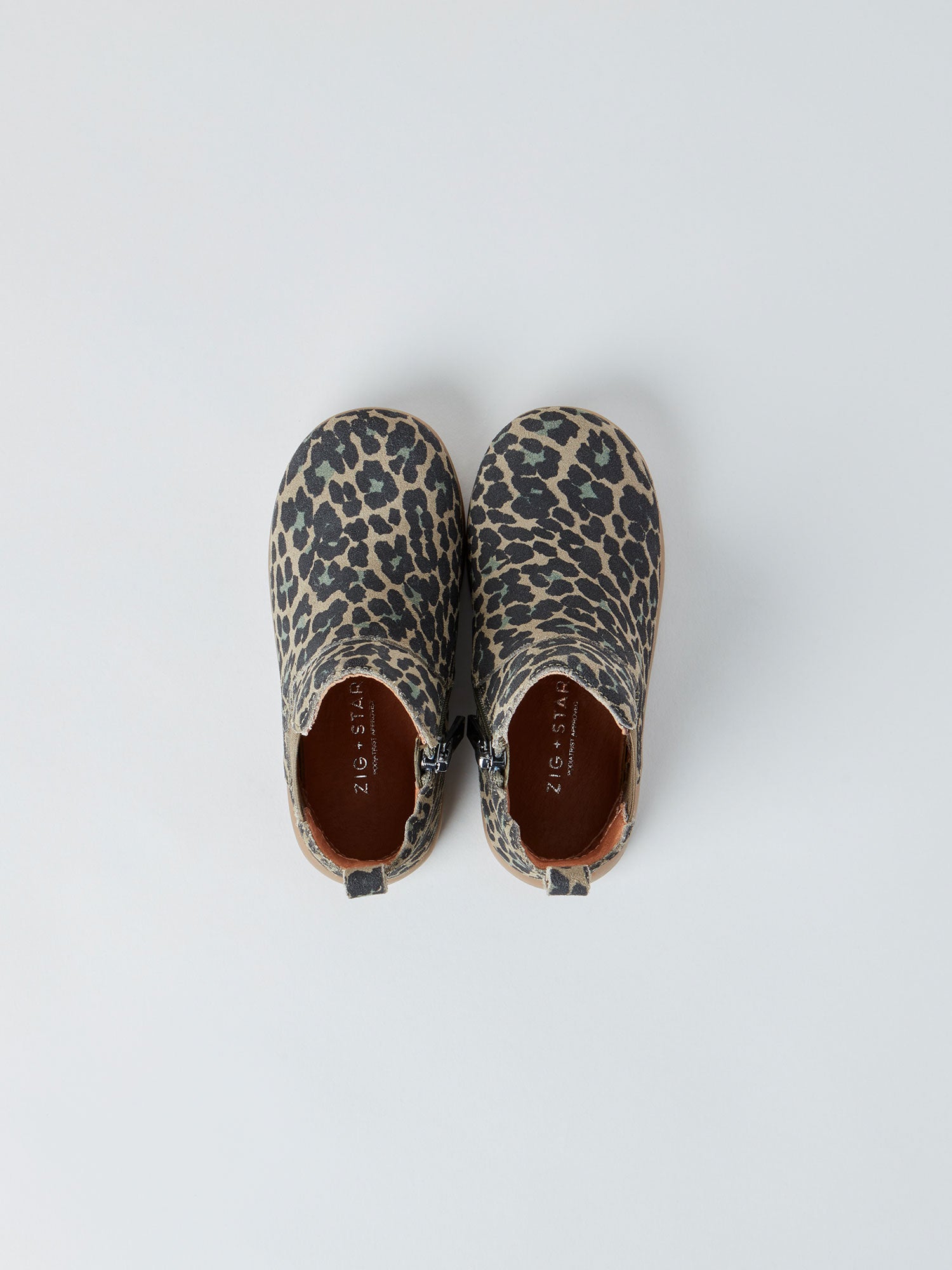 ZIG AND STAR ROCKIT INFANT BOOT KHAKI CAMO ANIMAL TOP
