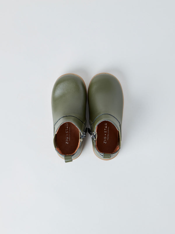 ZIG AND STAR ROCKIT INFANT BOOT KHAKI TOP