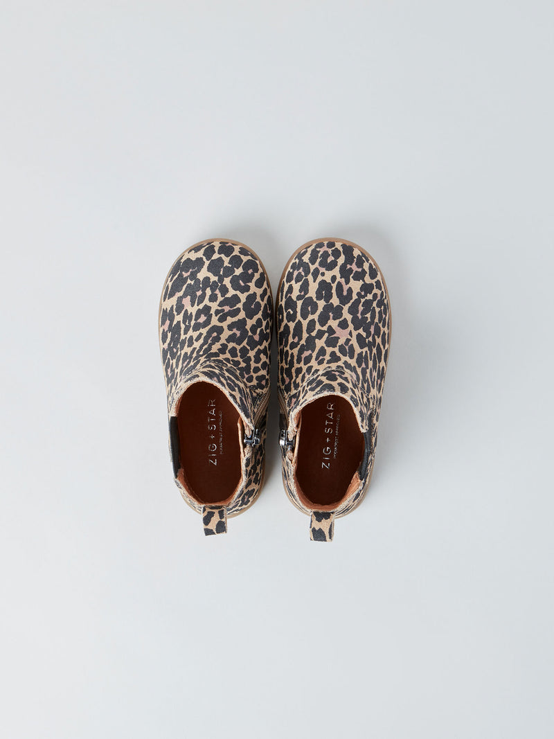 ZIG AND STAR ROCKIT INFANT BOOT LEOPARD TOP