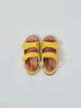 ZIG AND STAR SOLAR INFANT SANDAL YELLOW TOP